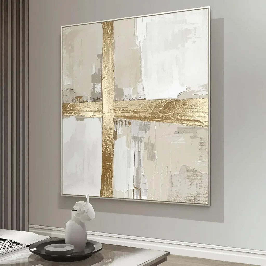 Abstract Canvas Painting