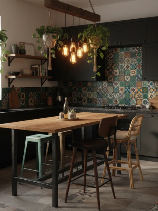 Best Black Kitchen Cabinet Designs 10