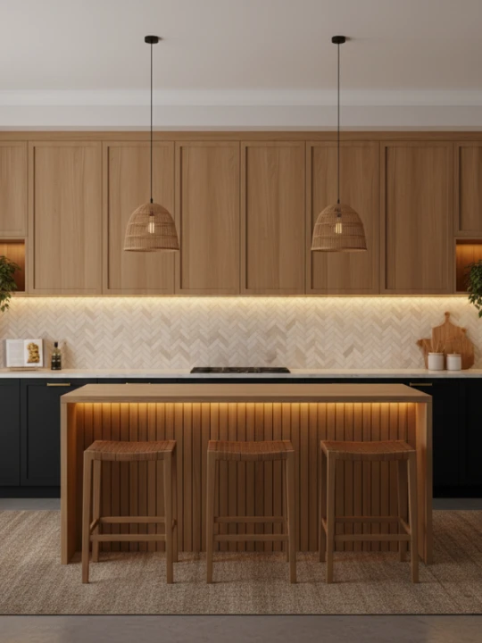 Best Black Kitchen Cabinet Designs 4