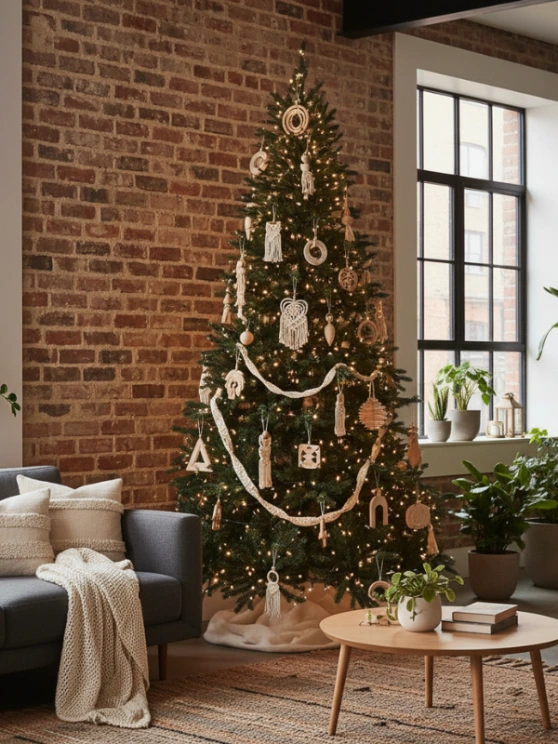 Best Boho Christmas Tree Decorating Ideas 10