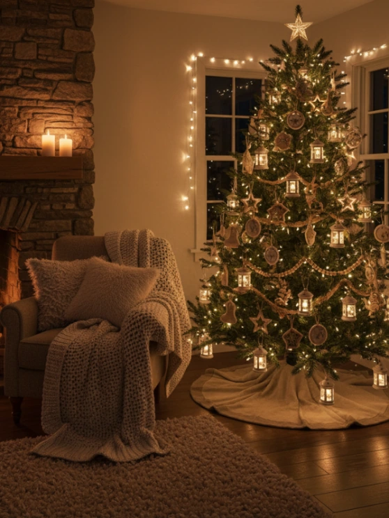 Best Boho Christmas Tree Decorating Ideas 11