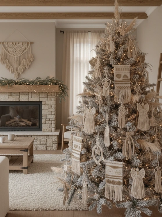 Best Boho Christmas Tree Decorating Ideas 2