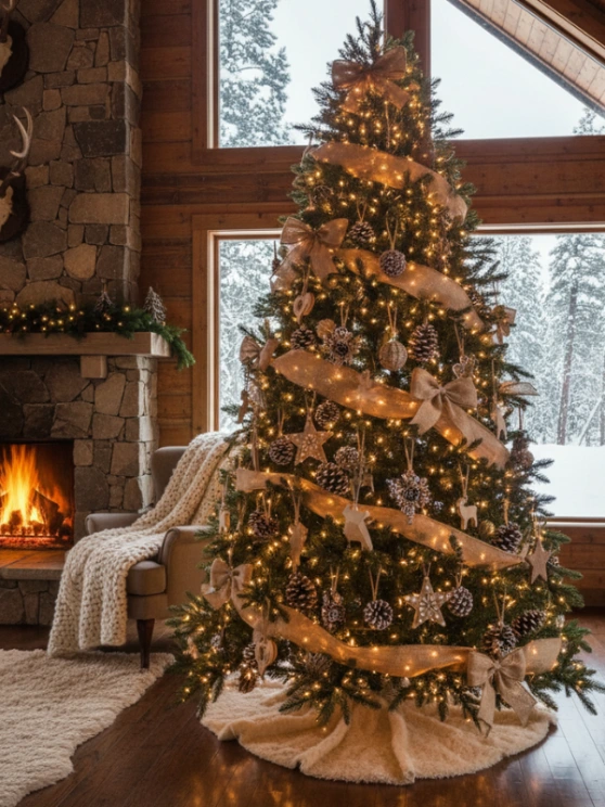 Best Boho Christmas Tree Decorating Ideas 6