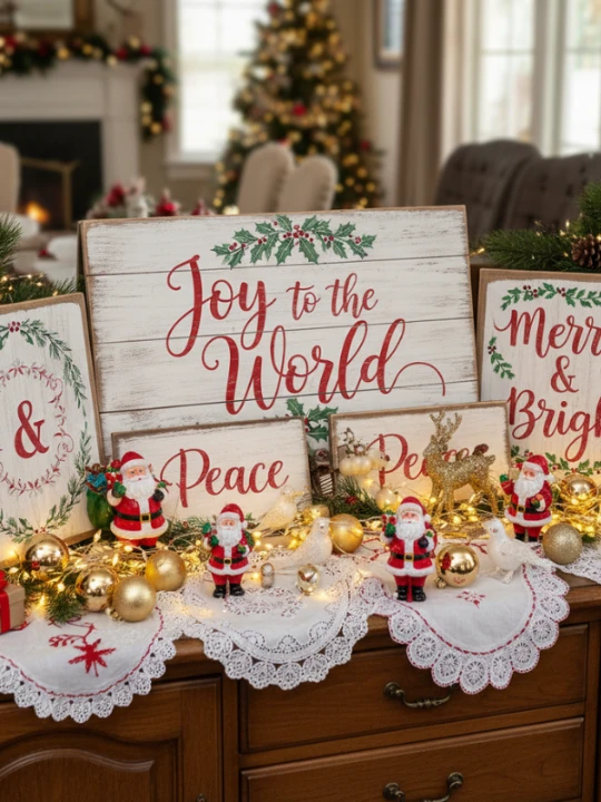 Best Christmas Dining Room Decorating 5