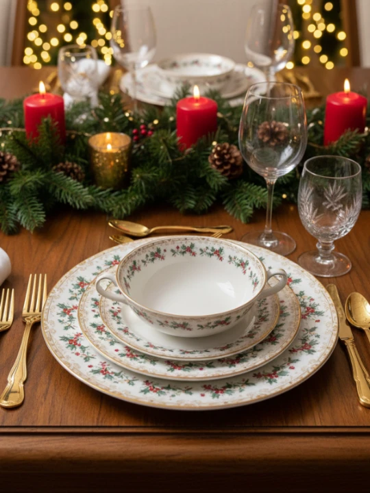 Best Christmas Dining Room Decorating 7