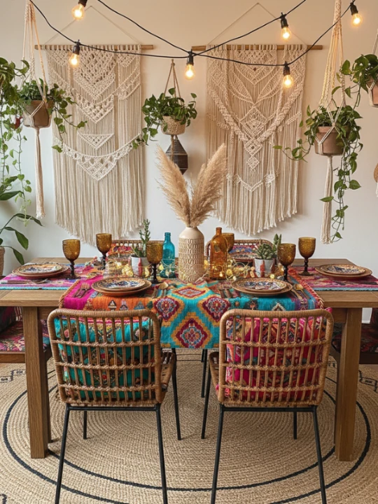 Best Christmas Dining Room Decorating 8