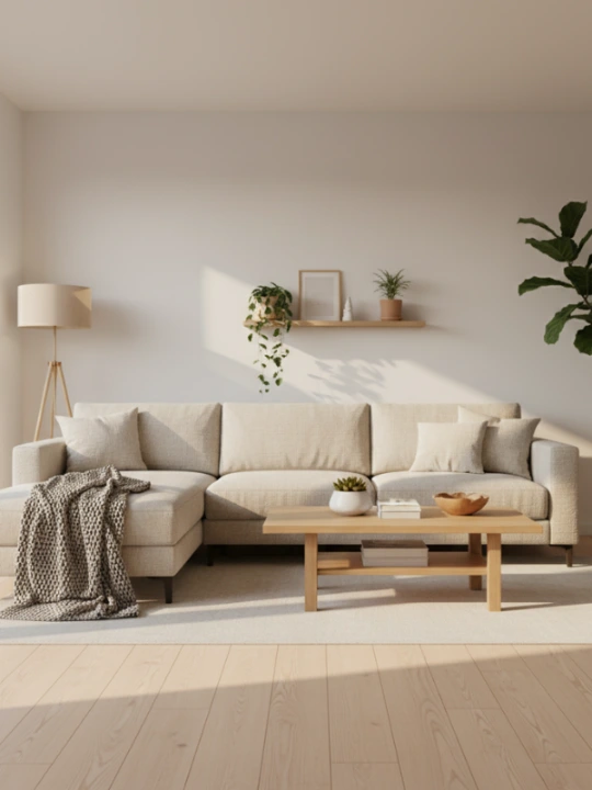 Best cozy living room design with natural light 