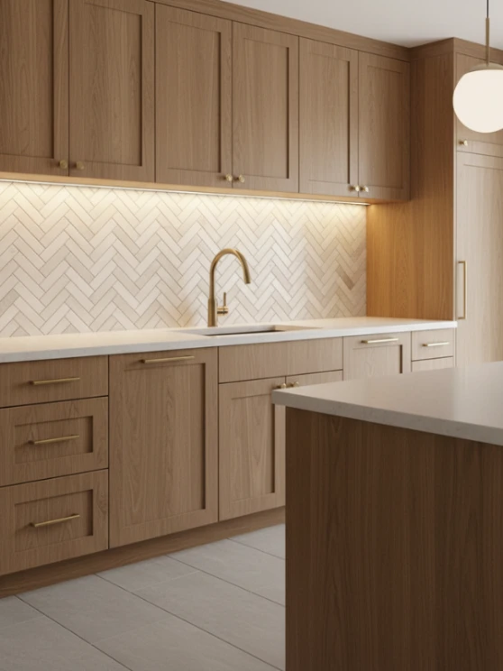 Best peel and stick kitchen backsplash ideas 4