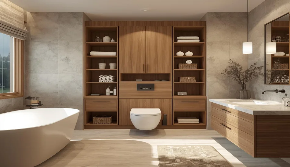 Fresh Mountain Bathroom Idea