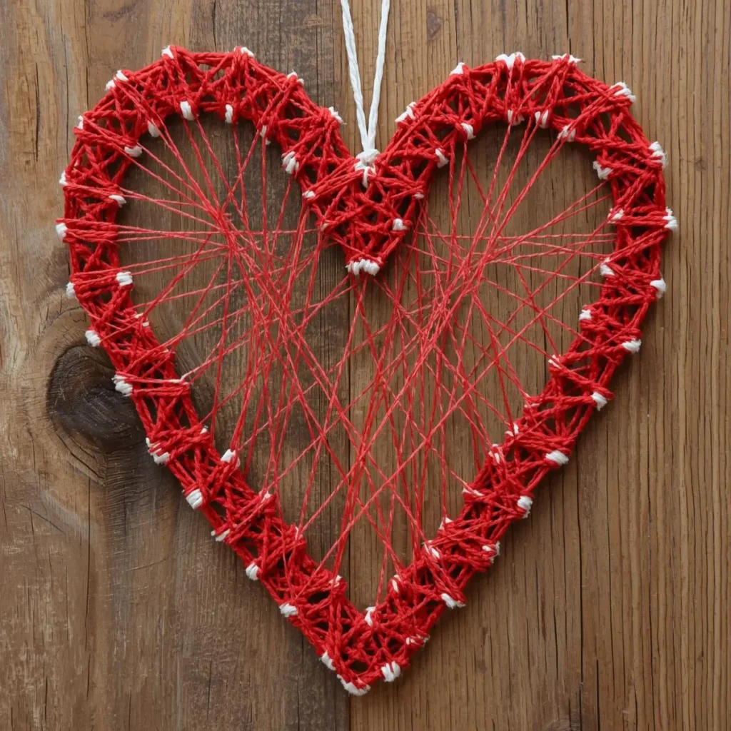 String Art Heart