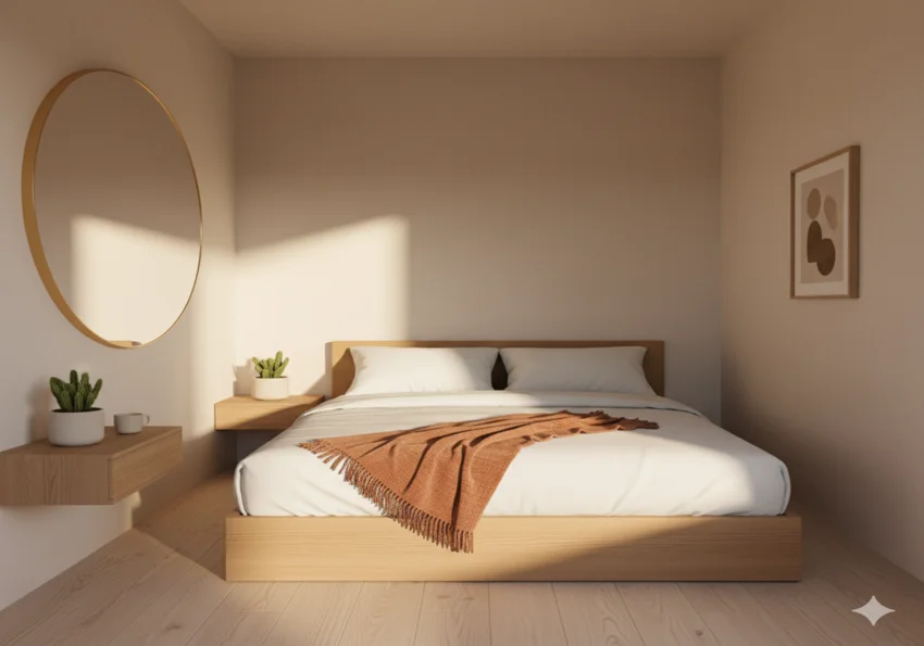 Desert Bedroom Design for Small Spaces