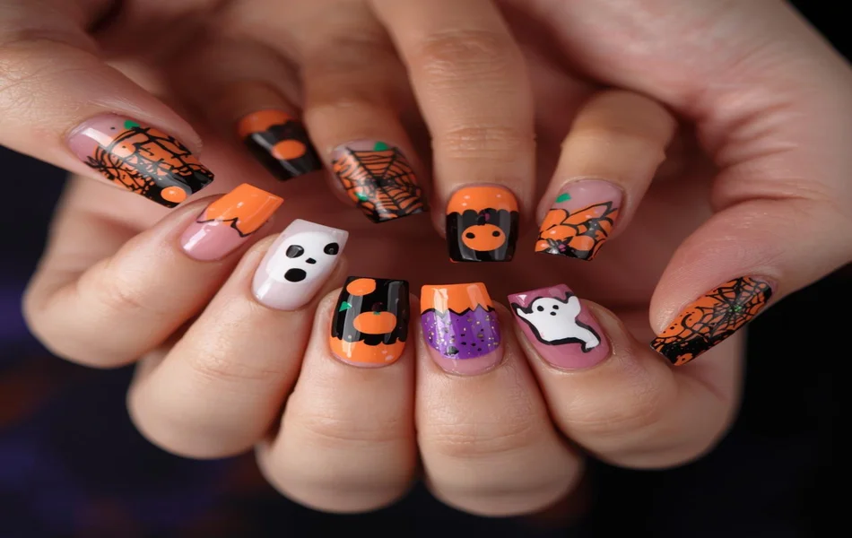 Final Touch: Matching Your Halloween Outfit with Nail Art
