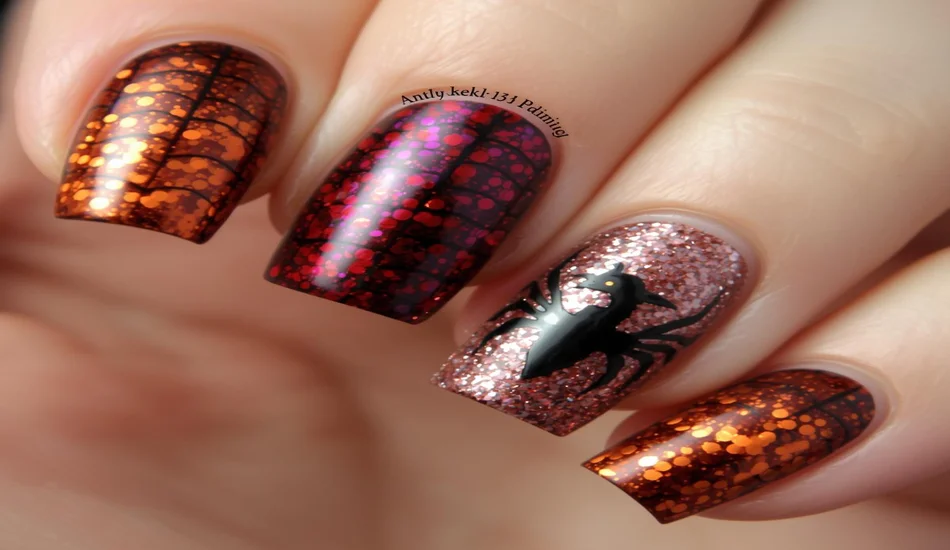 Glitter & Metallic Fall Glam