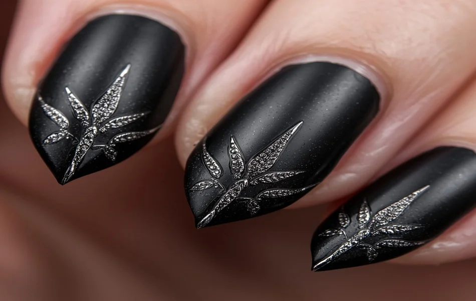 Gothic Black & Silver