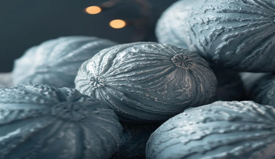 Icy Blue & Gray Wood