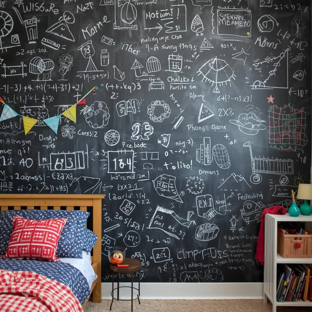 Chalkboard Walls for Creativity