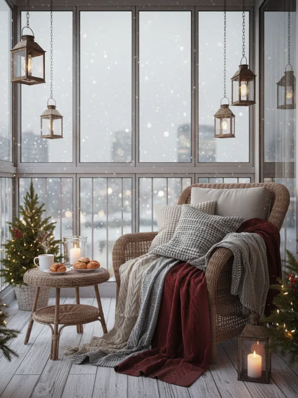 Making It Functional Year-Round /Christmas Reading Nook