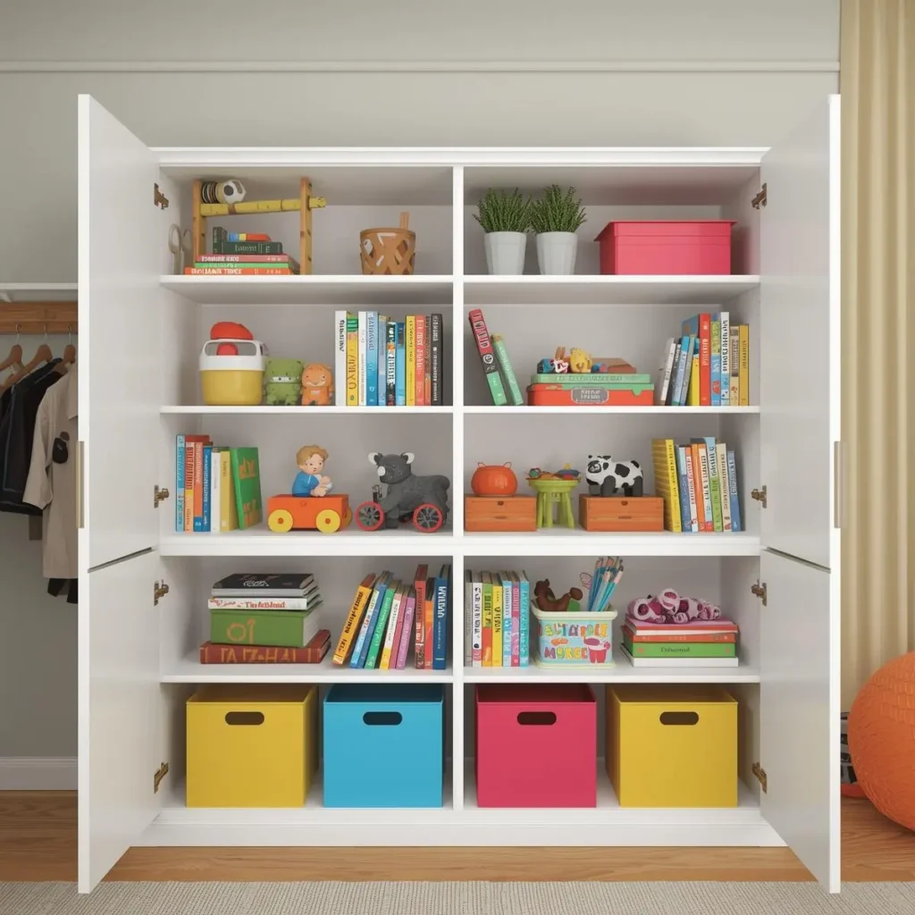 Open Shelf Cupboards