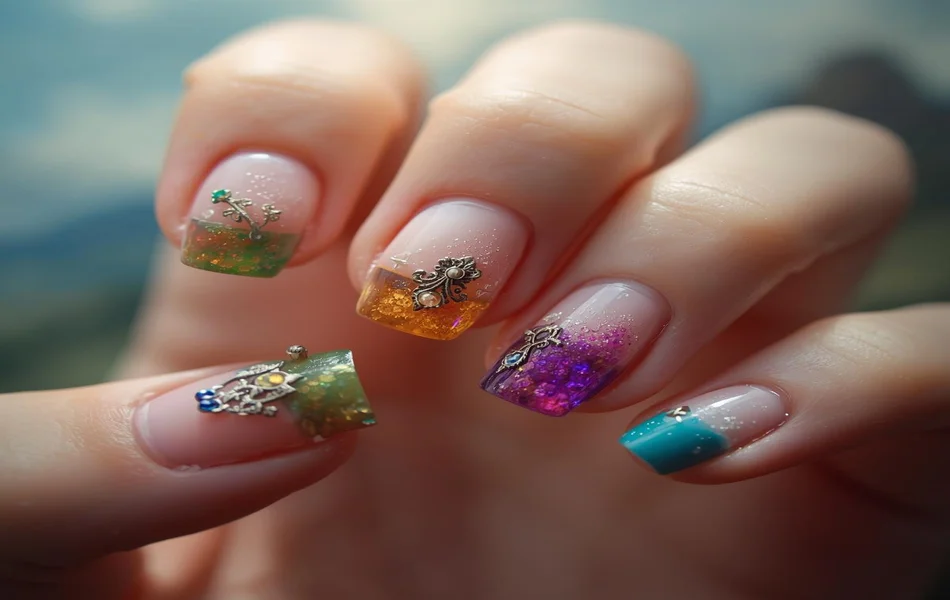 Potion Bottle Nails