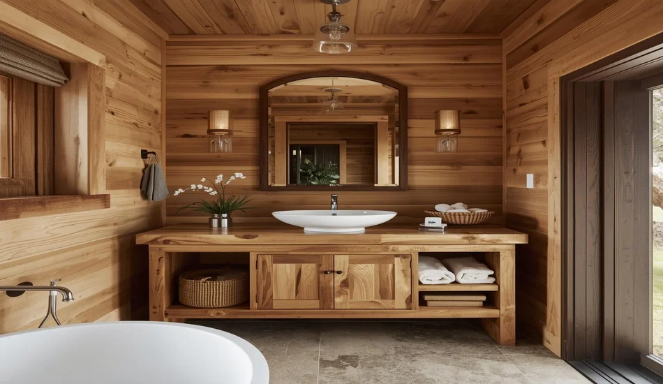 Reclaimed Wood Vanities & Timber Cladding