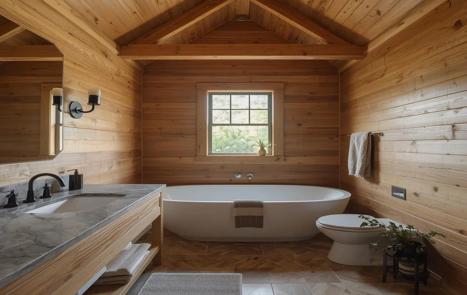 Shiplap Walls and Textured Surfaces