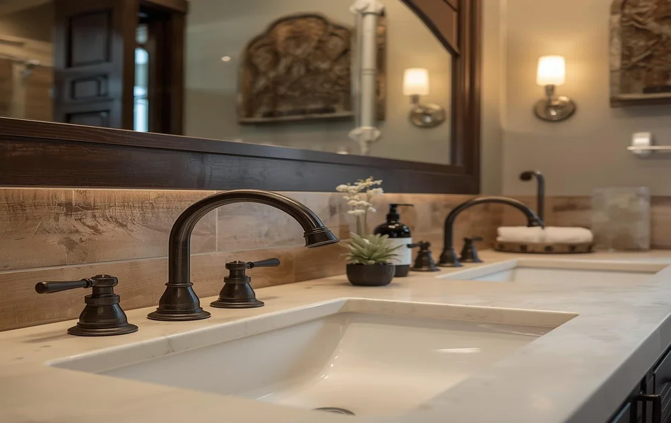 Signature Fixtures: The Heart of the Barndominium Bathroom