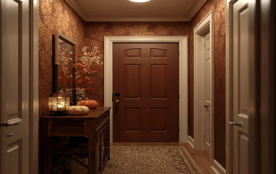 Small Space Fall Hallway Inspirations