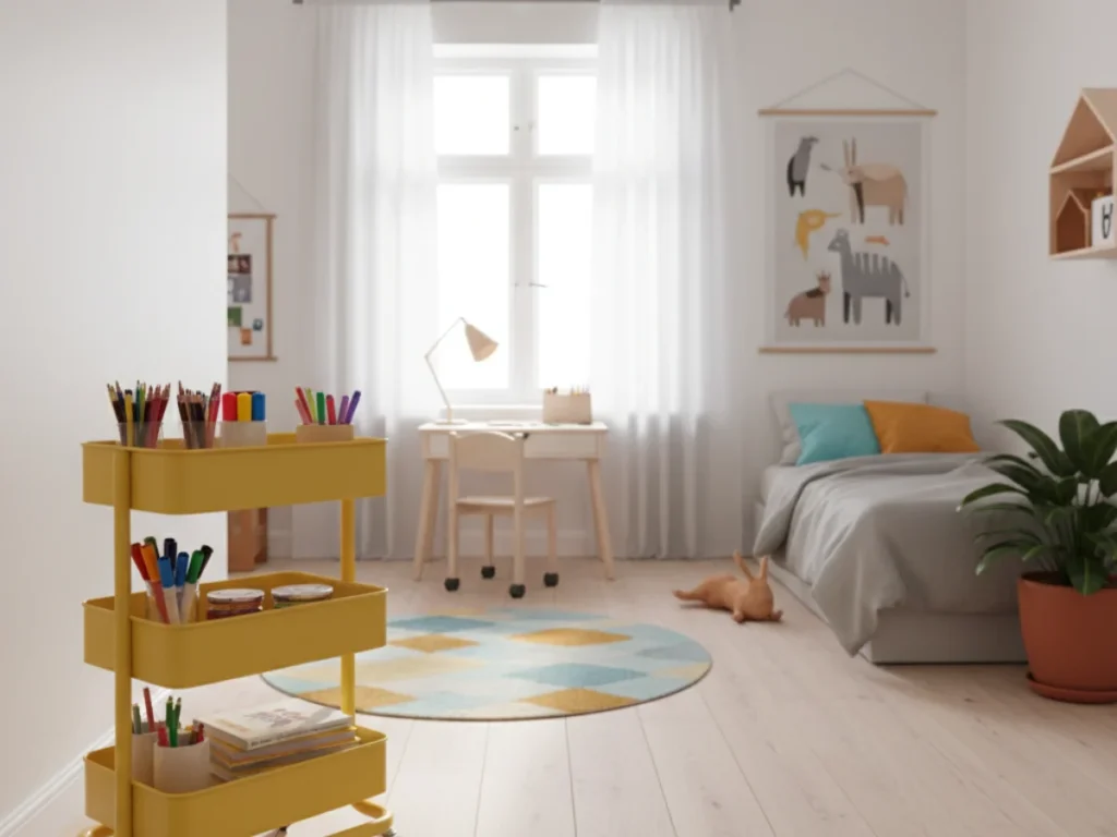 Storage Benches by the Window