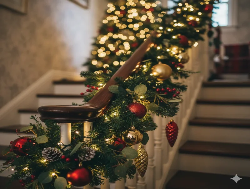 Using Garland and Lights for a Magical Effect