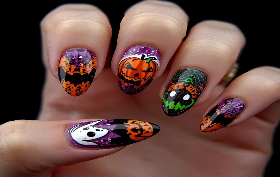 trending Nail Shapes for Halloween 2025