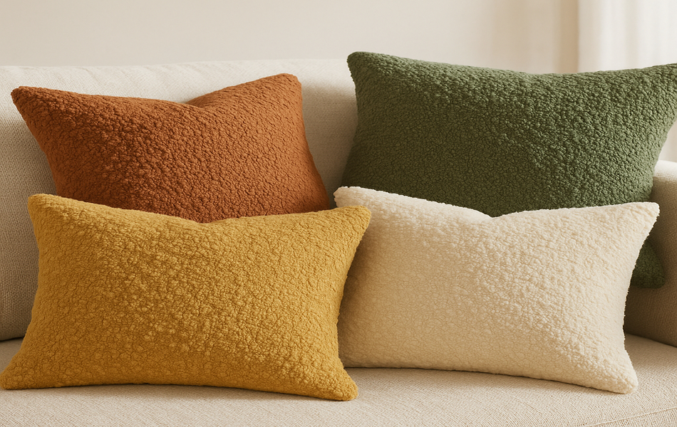 Make Cozy Throw Pillow Covers with Affordable Fabric
