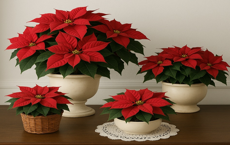 Classic Poinsettia Arrangements for Timeless Holiday Style