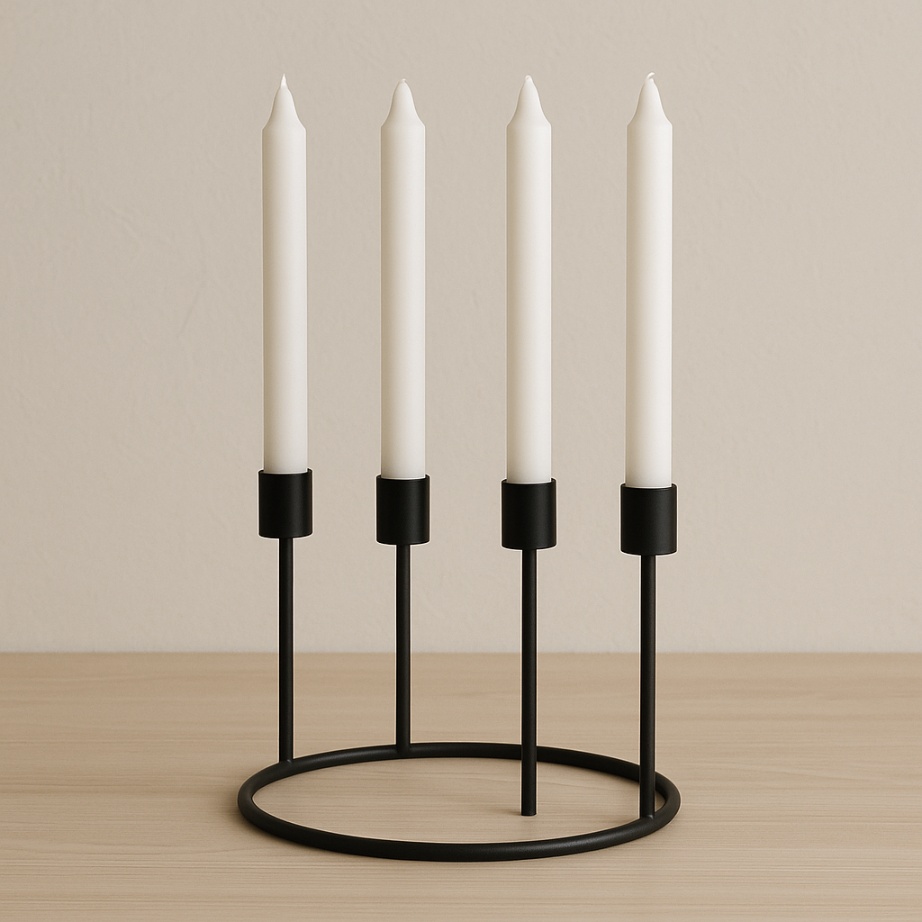 Scandinavian Minimalist Candle Stand