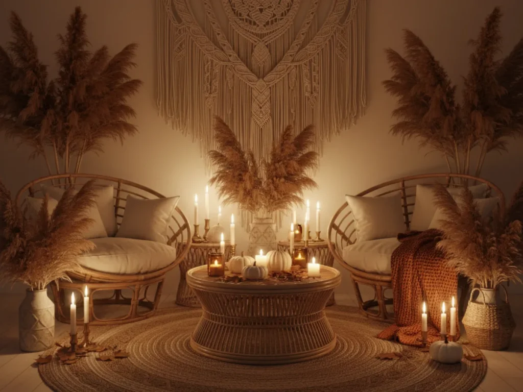 Add Boho Accents for a Relaxed Feel