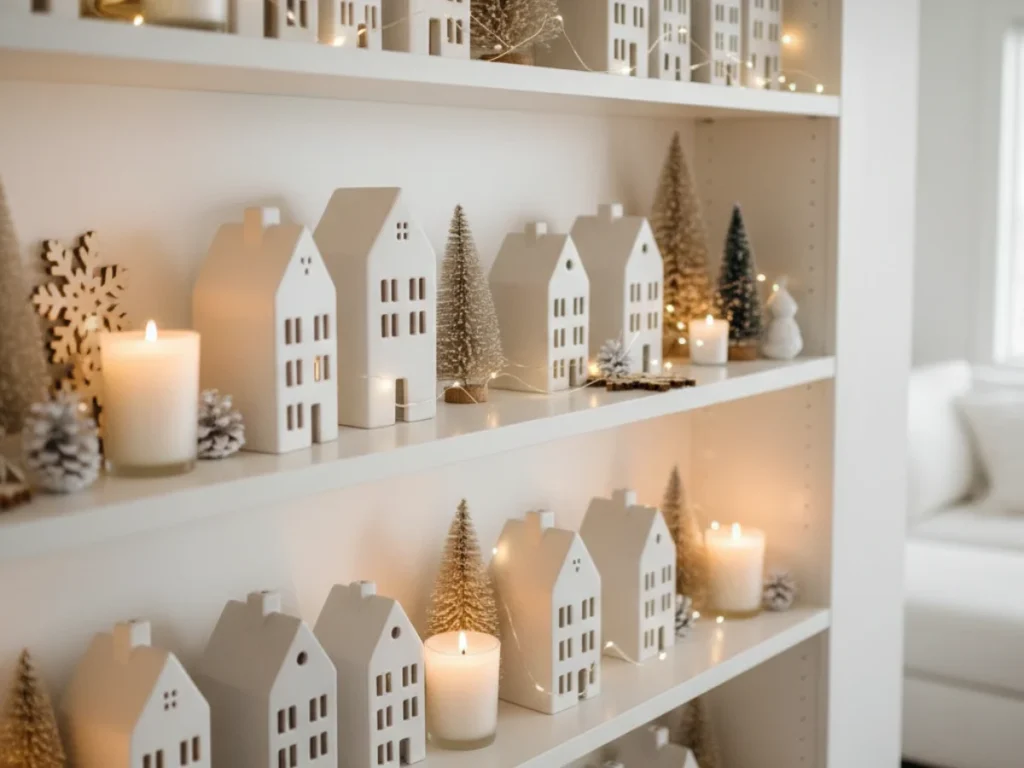 Christmas Shelf Styling