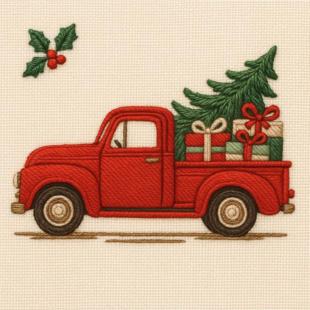 10 Christmas Embroidery Unique Ideas