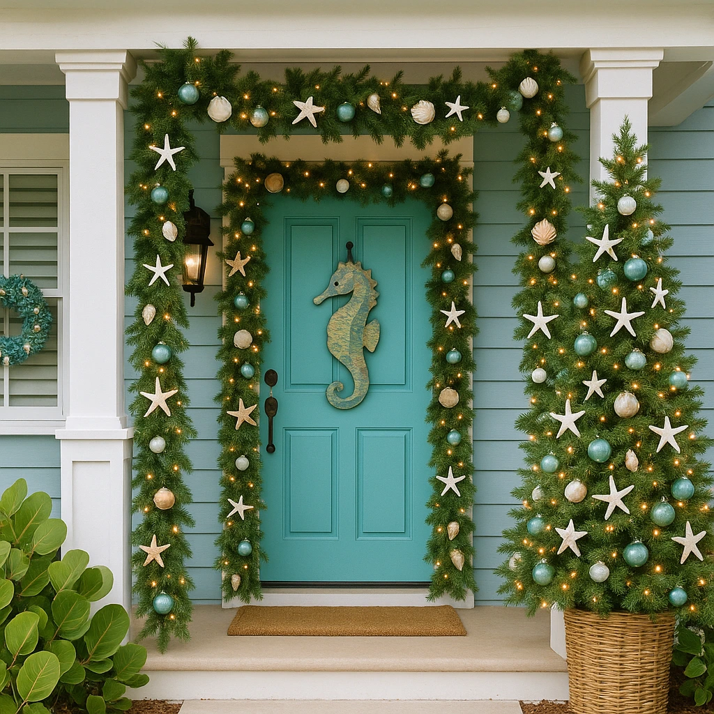 10 Cozy Christmas Front Porch Looks