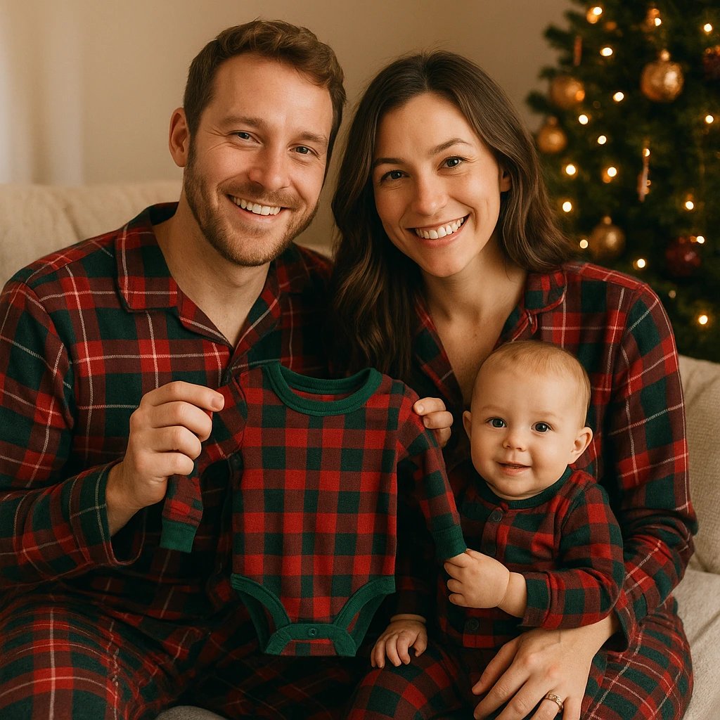 8 Sweet Christmas Baby Announcement Ideas