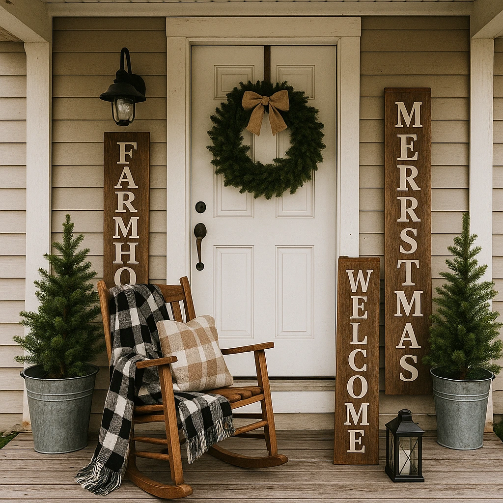 8 Christmas Front Porch Ideas