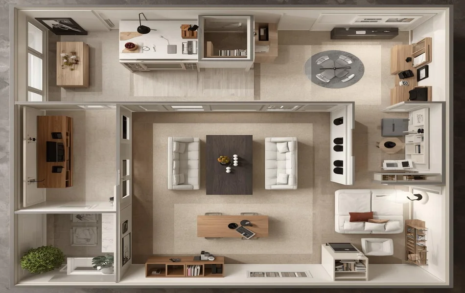 Focus on Functional Furniture Layout