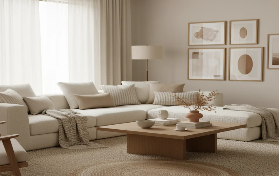 Accessorize With Tonal Décor Pieces