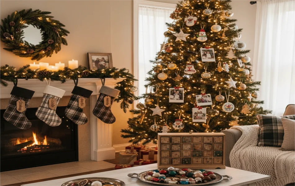 Add Personalized Ornaments and Memory-Based Décor