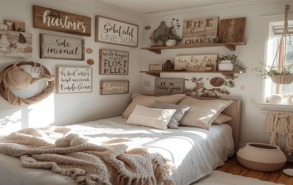 Hand-Painted Wooden Signs