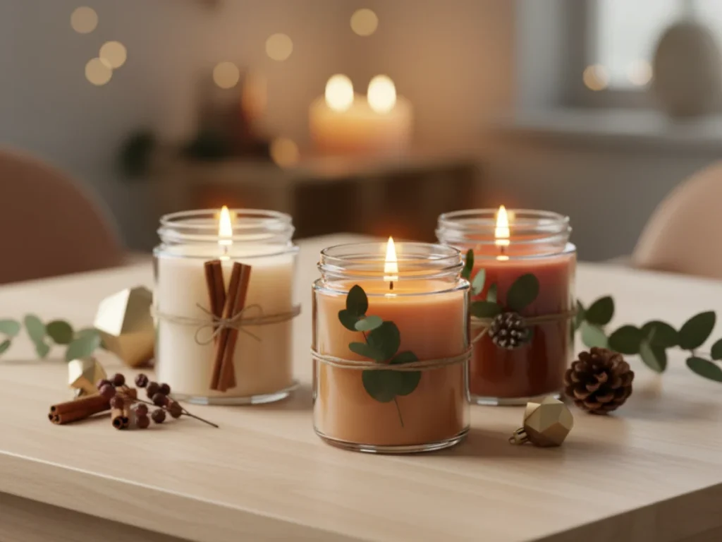 Handmade Scented Candle Jars