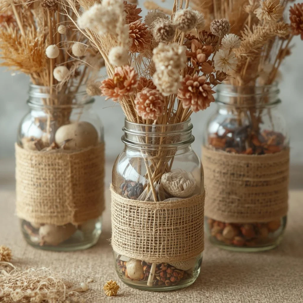 holiday home decor with sustainable materials