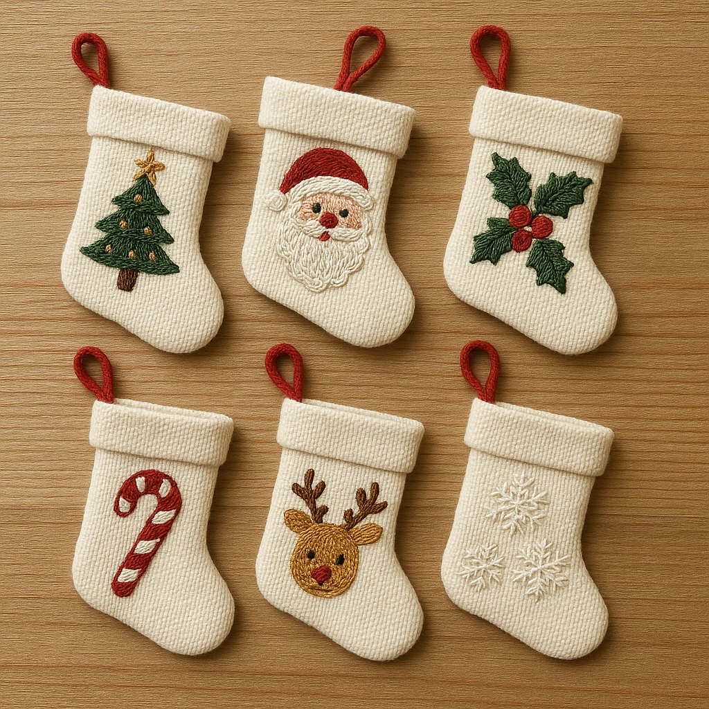 9 Cute Christmas Embroidery Ideas (Looks Expensive)