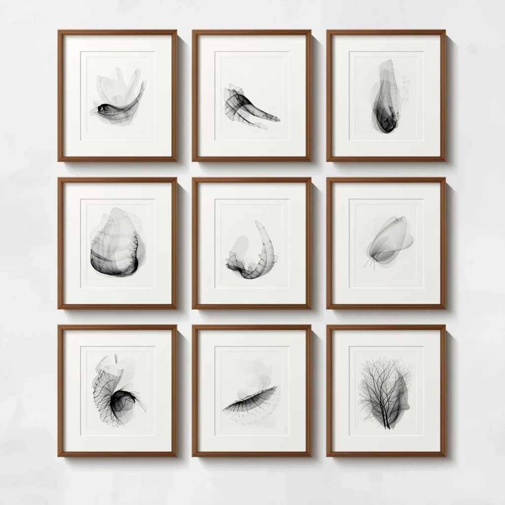 DIY wall art for small spaces modern minimalist style