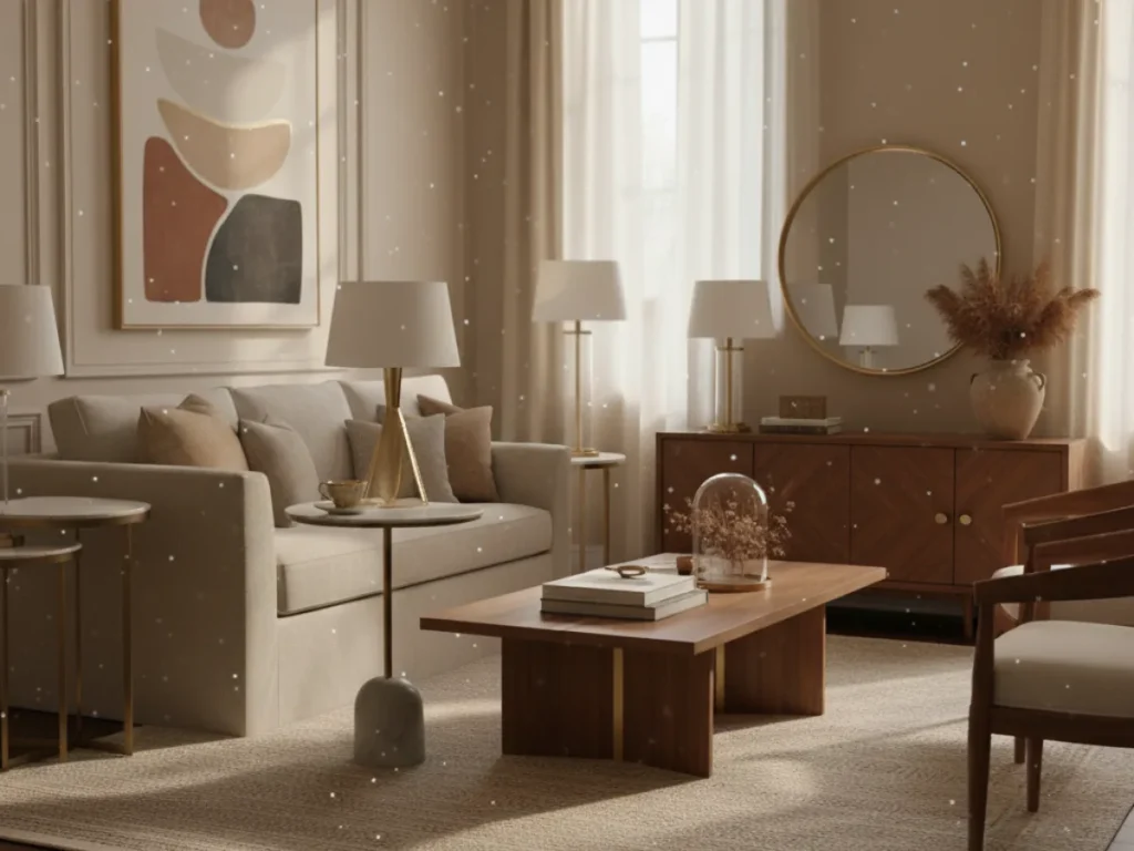 Modern Art on Classic Walls