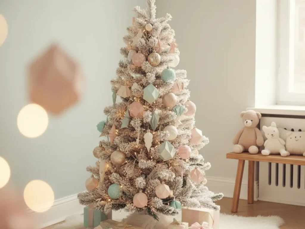 Playful Mini Christmas Tree Setup