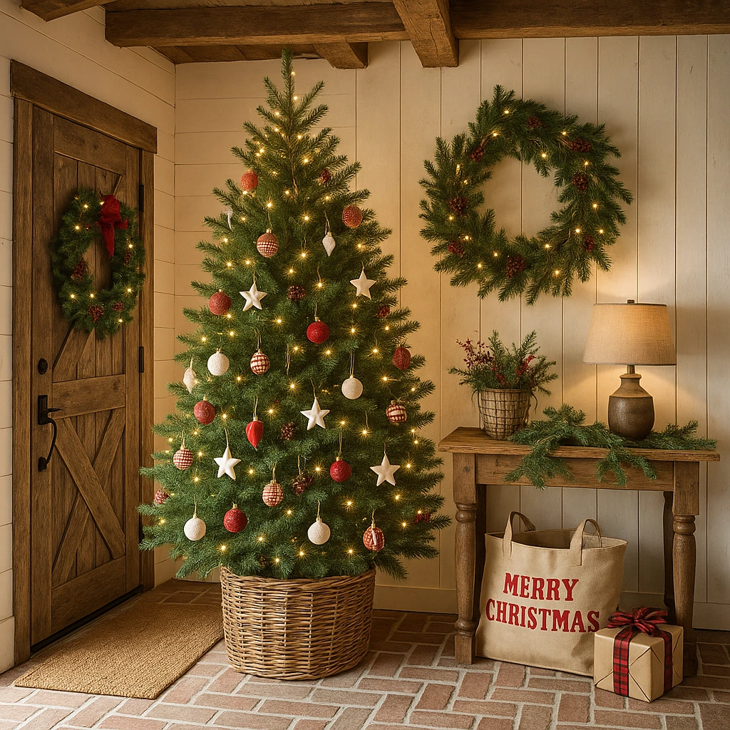 10 Cozy Christmas Front Porch Looks